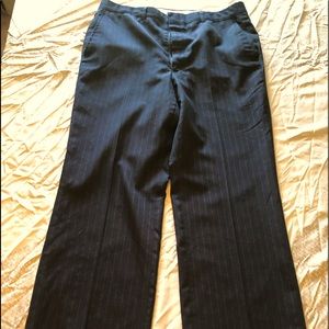 Pinstriped dress pants 36x29